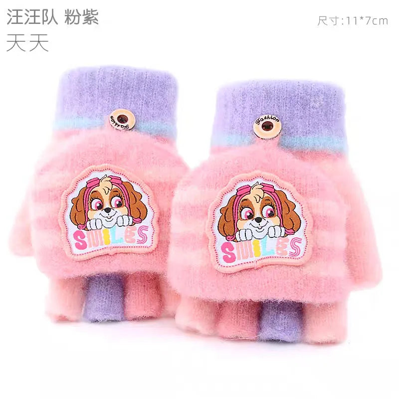 Original Paw Patrol Winterhandschuhe für Kinder, Chase, Marshall, Skye, Everest, Rubble, Zuma, Rocky Ryder, Kinderfäustlinge, Weihnachtsgeschenk, 2–6 Jahre