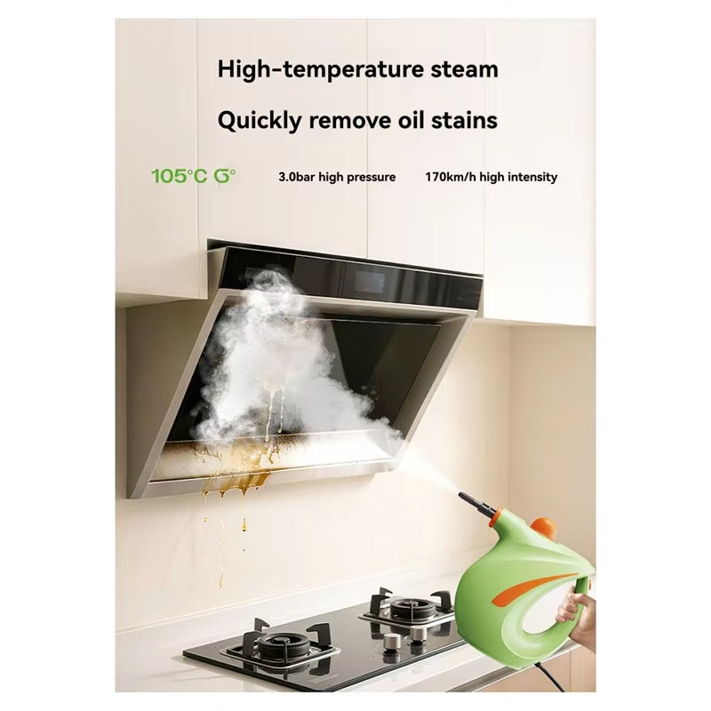 【Off-Shelf】Steam Cleaner Handheld High Pressure Multi-Purpose Portable Steamer for Deep Cleaning of Various Surfaces Home Use