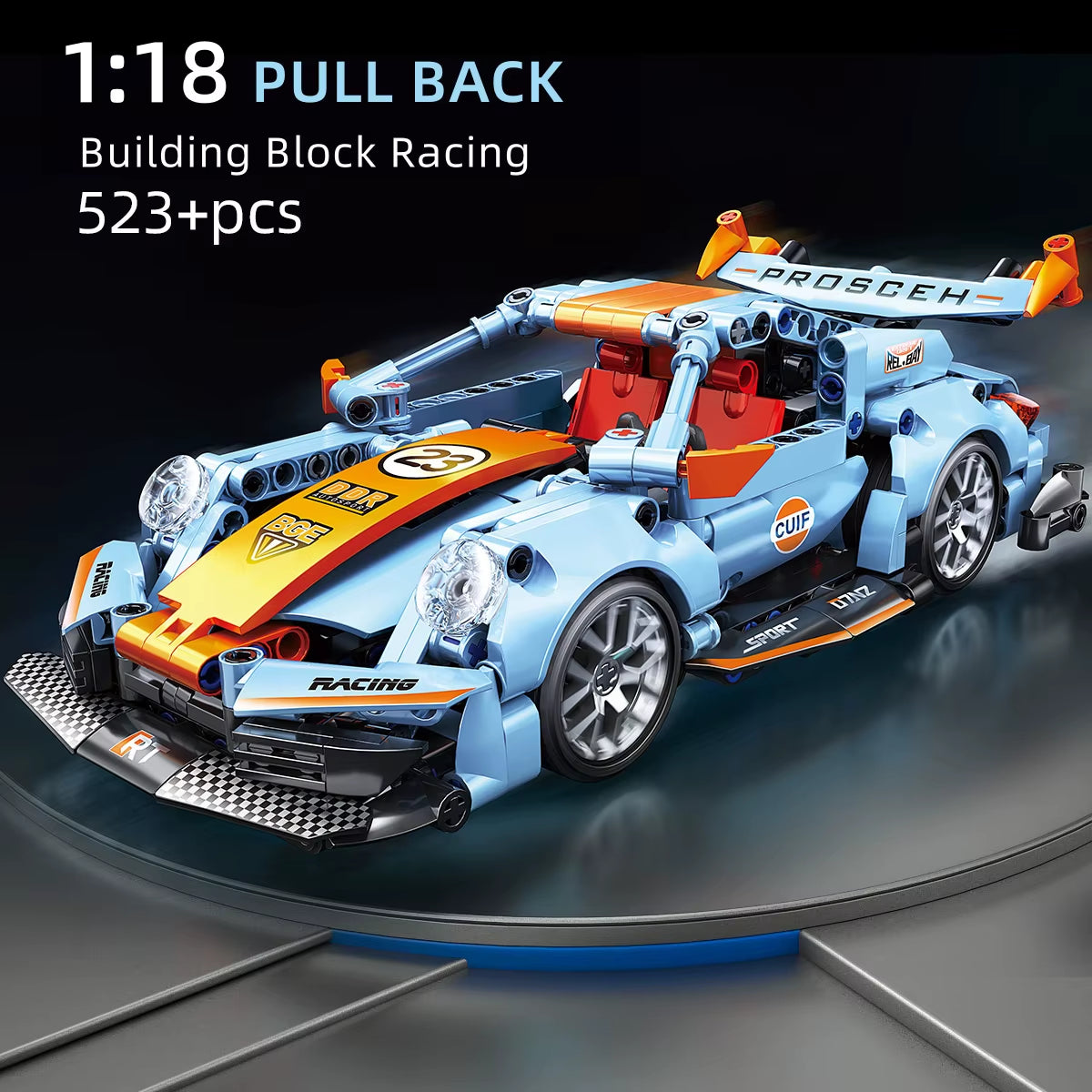 Sets MOC Remote Control Building Blocks Car Cool Collectible Model Car Kits Building Toys Christmas and Halloween