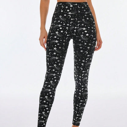 Bronzing Yoga Hosen Damen Hochtailliertes Beinlänge mit Hüftaufbau Sonnenschutz Kompression Passform Tummy Control für Sommer Herbst Winter und Frühling