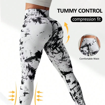 Bronzing Yoga Hosen Damen Hochtailliertes Beinlänge mit Hüftaufbau Sonnenschutz Kompression Passform Tummy Control für Sommer Herbst Winter und Frühling