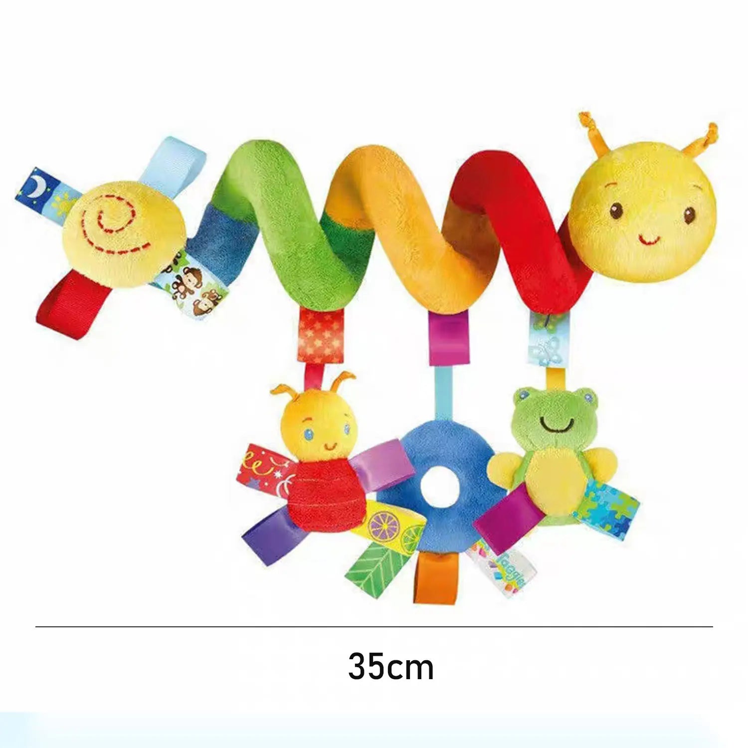 Kinderwagen, Hängeglocke, Plüsch, Baby-Farbetikett, Bettverpackung, Cartoon-Multifunktionsbettverpackung