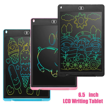 6,5 Zoll LCD-Schreibtablett, Zeichenbrett, Montessori-Lernspielzeug zum Zeichnen für Kinder, Studenten, magische Tafel, Spielzeug, Geschenk