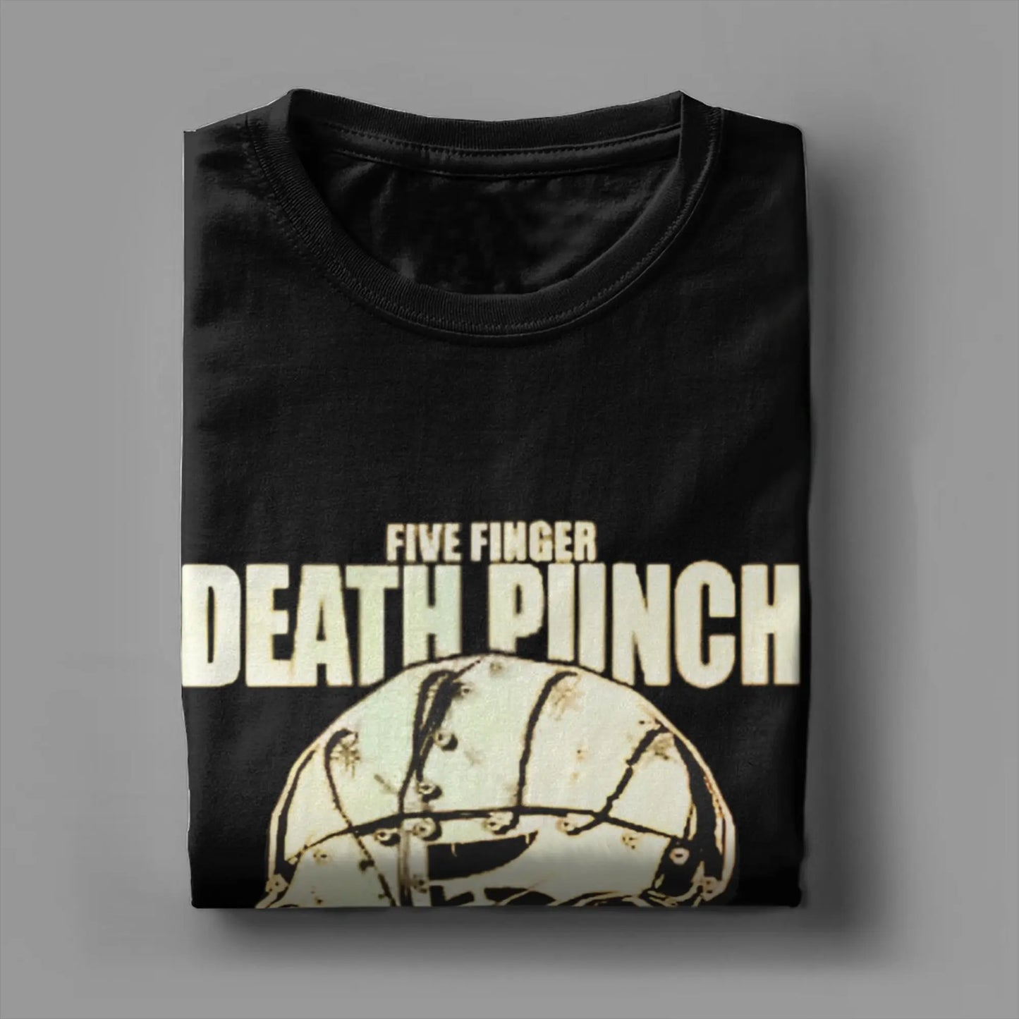 Men Women Five Finger Death Punch metal rock band  T Shirt 100% Cotton New Arrival Tee Shirts  Top Clothing