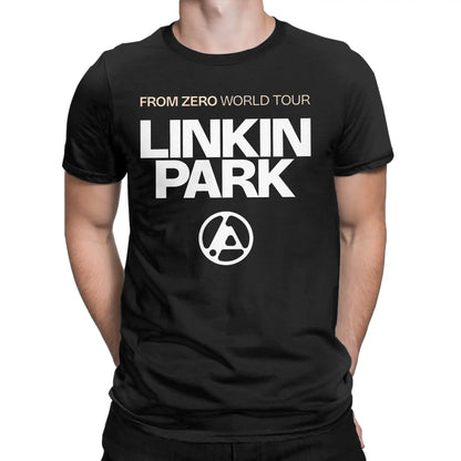 Linkin Park From Zero World Tour 2025 Tee Shirt for Men Women New Arrival T Shirts  Cotton Clothing