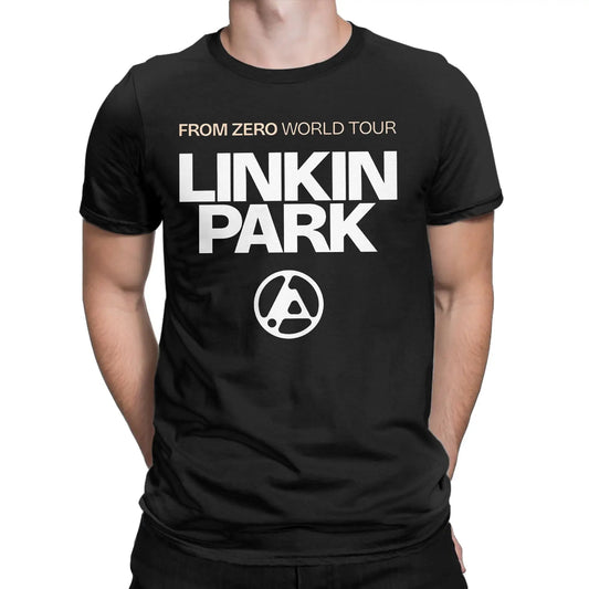 Linkin Park From Zero World Tour 2025 Tee Shirt for Men Women New Arrival T Shirts  Cotton Clothing