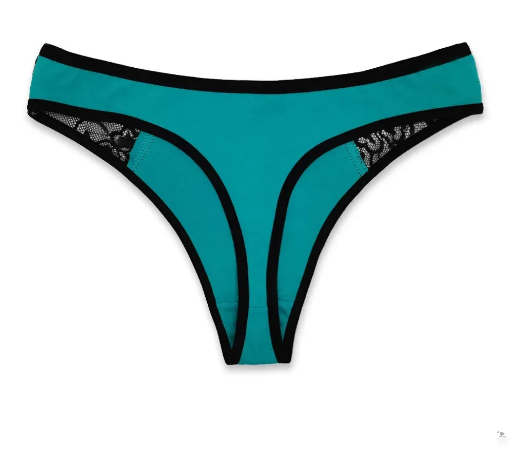 Ladies Cotton Thongs Panties Women Culottes Sexy G Strings Female Underwear Lingerie Comfort Soft Low Rise Tangas 5 pcs/lot