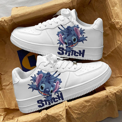 Stitch Schuhe Männer Frauen Design Persönlichkeit Casual Schuhe Männliche Plattform Sneakers Jungen Casual Kateboarding 3D Graffiti