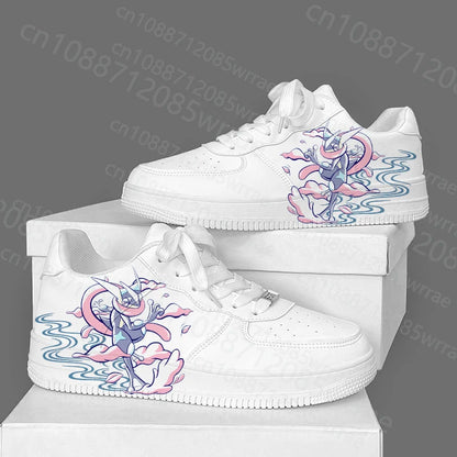 Pokemon Schuhe 3D-Druck Sneakers Anime Cartoon Teenager Mädchen High Top Outdoor Basketball Sport Casual Männer Frau Schuhe
