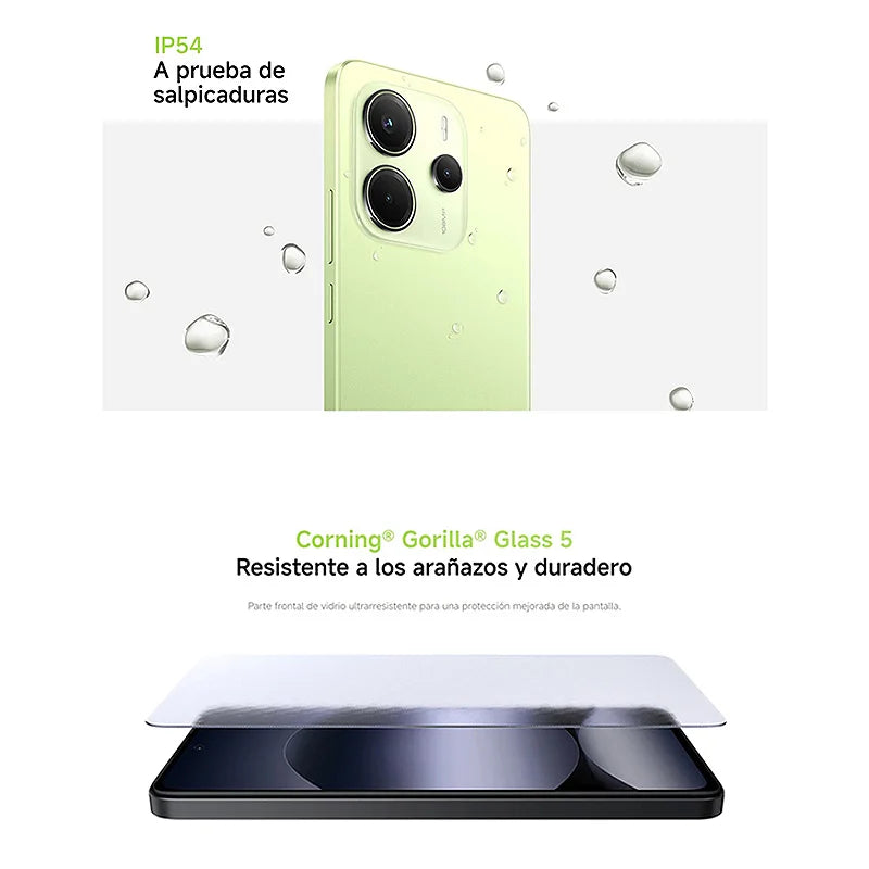 Xiaomi Redmi Note 14 4G NFC helium G99-Ultra 6,67 ''AMOLED screen 120 Hz 108 MP IA camera 5500 mAh battery,Charger Not Included