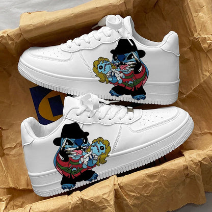 Stitch Schuhe Männer Frauen Design Persönlichkeit Casual Schuhe Männliche Plattform Sneakers Jungen Casual Kateboarding 3D Graffiti