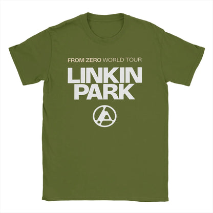 Linkin Park From Zero World Tour 2025 Tee Shirt for Men Women New Arrival T Shirts  Cotton Clothing