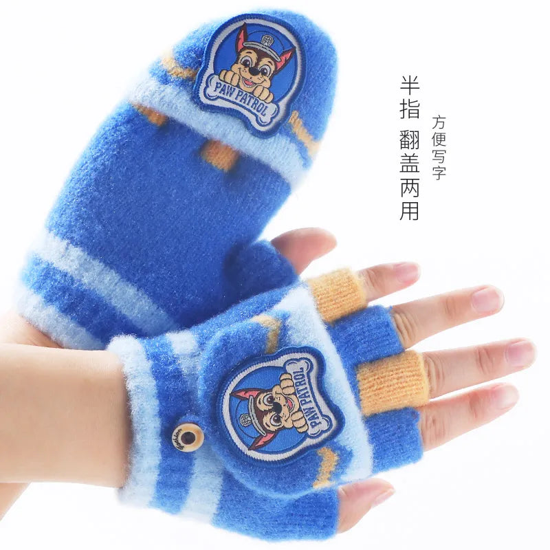 Original Paw Patrol Winterhandschuhe für Kinder, Chase, Marshall, Skye, Everest, Rubble, Zuma, Rocky Ryder, Kinderfäustlinge, Weihnachtsgeschenk, 2–6 Jahre
