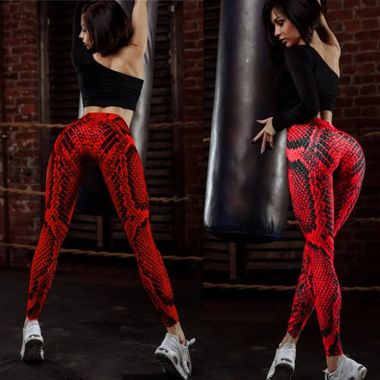 Leggings Women Sexy Sport Gym Training Print High Waist Yoga Pants Fitness Joggings Running Workout Legging Womens Clothing
