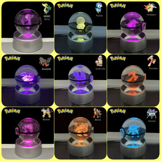 Pokemon Kristall kugel 3D Geschnek idee
