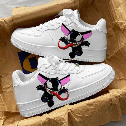 Stitch Schuhe Männer Frauen Design Persönlichkeit Casual Schuhe Männliche Plattform Sneakers Jungen Casual Kateboarding 3D Graffiti