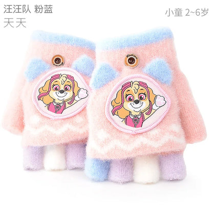Original Paw Patrol Winterhandschuhe für Kinder, Chase, Marshall, Skye, Everest, Rubble, Zuma, Rocky Ryder, Kinderfäustlinge, Weihnachtsgeschenk, 2–6 Jahre