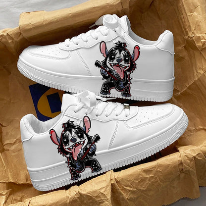 Stitch Schuhe Männer Frauen Design Persönlichkeit Casual Schuhe Männliche Plattform Sneakers Jungen Casual Kateboarding 3D Graffiti
