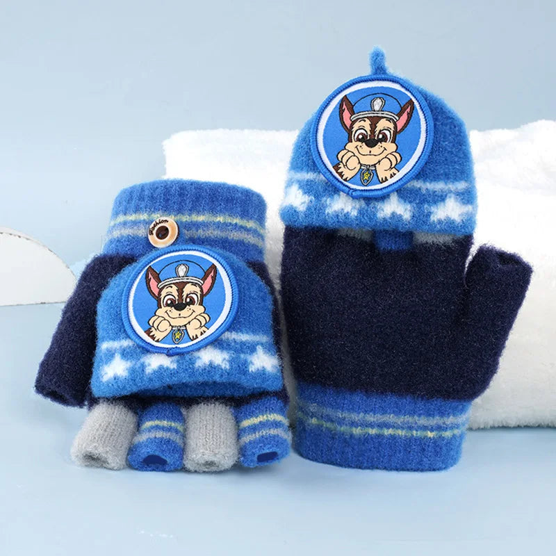 Original Paw Patrol Winterhandschuhe für Kinder, Chase, Marshall, Skye, Everest, Rubble, Zuma, Rocky Ryder, Kinderfäustlinge, Weihnachtsgeschenk, 2–6 Jahre