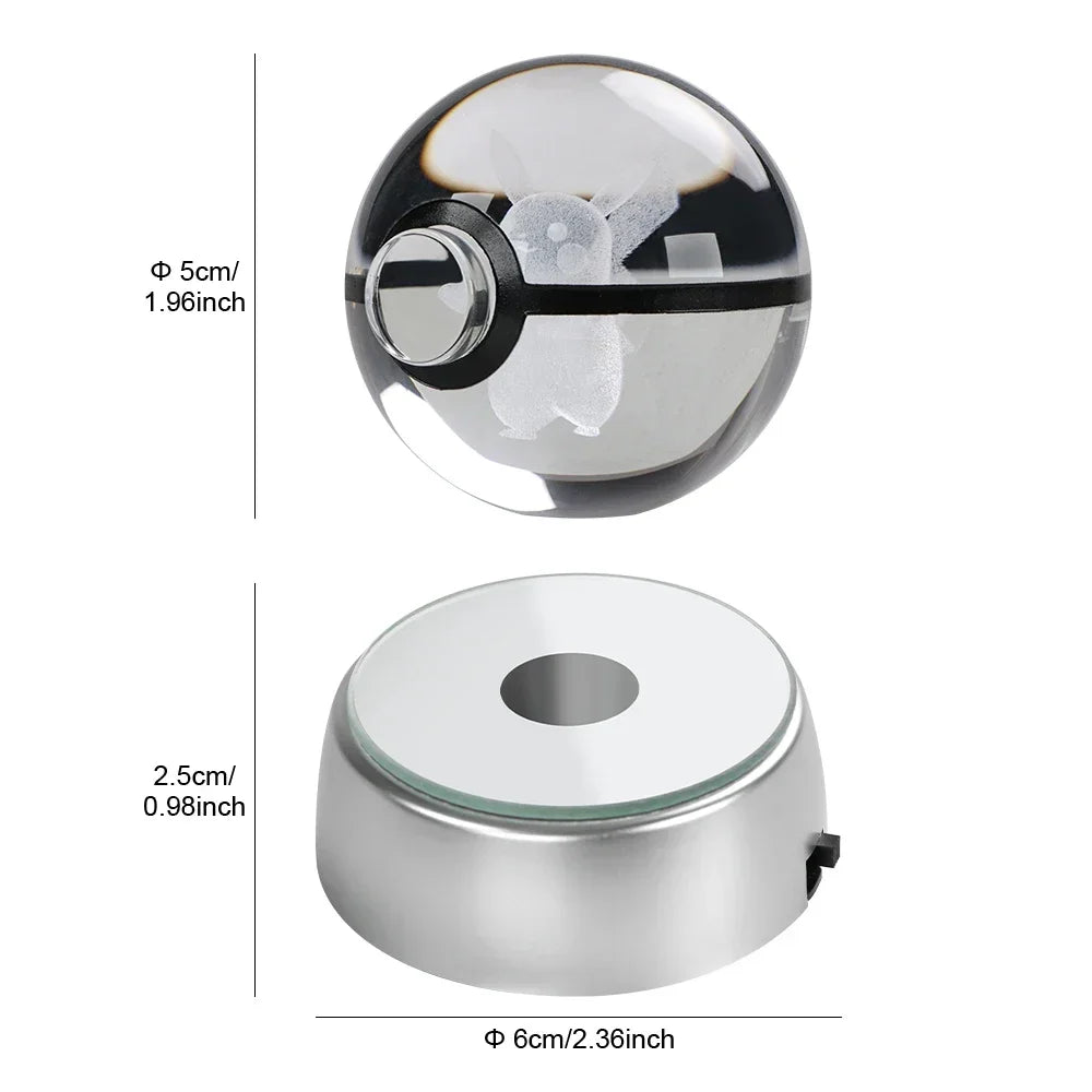 POKEMON 3D Kristall Kugel nur noch wenige Stück