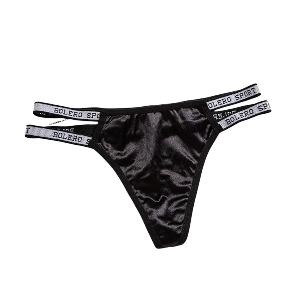 Womens New Style Sexy Underwear Hollow See-through Thin Straps Low Waist Briefs