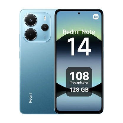 Xiaomi Redmi Note 14 4G NFC helium G99-Ultra 6,67 ''AMOLED screen 120 Hz 108 MP IA camera 5500 mAh battery,Charger Not Included