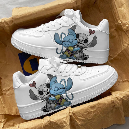 Stitch Schuhe Männer Frauen Design Persönlichkeit Casual Schuhe Männliche Plattform Sneakers Jungen Casual Kateboarding 3D Graffiti