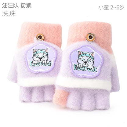 Original Paw Patrol Winterhandschuhe für Kinder, Chase, Marshall, Skye, Everest, Rubble, Zuma, Rocky Ryder, Kinderfäustlinge, Weihnachtsgeschenk, 2–6 Jahre