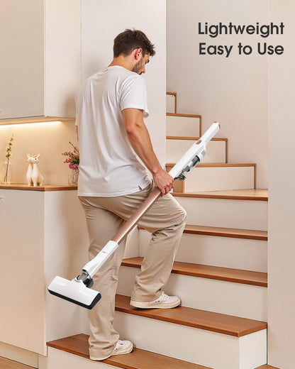 P1 Wireless Vacuum Cleaner Lightweight Floor Washer Edge Cleaning Smart Home（Type C Charging Line, without Charger)