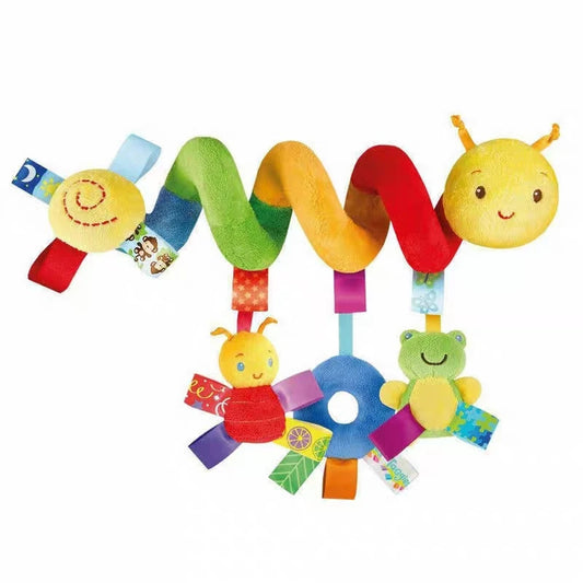 Kinderwagen, Hängeglocke, Plüsch, Baby-Farbetikett, Bettverpackung, Cartoon-Multifunktionsbettverpackung